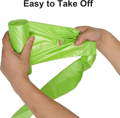 13-15 Gallon Trash Bags Plant Based Garbage Bags Recycling Unscented Tall
