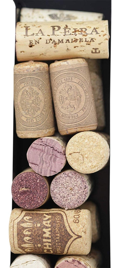 Made Easy Kit Metal Letter Wine Cork Keepsake Saver & Holder Monogram w/Free Wall Mount Kit A-Z (Letter A, Large)