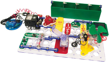 Snap Circuits Green Alternative Energy Electronics Exploration Kit | Over 125 STEM Projects | Full Color Project Manual | 40 Parts | STEM Educational Toys for Kids 8+