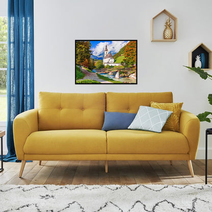 MBOQIU 1000 Piece Puzzle for Adults - Green Wheat Fields Puzzles for Adults 1000 Pieces, Letters on Back, Artwork by Van Gogh Jigsaw Puzzle, Challenging Puzzles for Teens Seniors - 27.6 x 19.7 inches