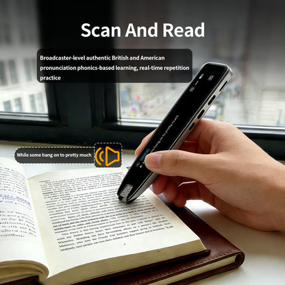 Scan Translation Pen – Dyslexia Tools with 142 Online/10 Offline Languages, Speech & Scan-to-Text Reading Pen for Learning Difficulties, Language Learners, Elderly & Travelers ﻿