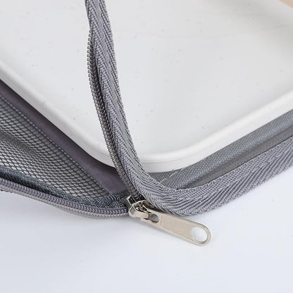 Portable Small Bird Travel Carrier Bag with Perch Lightweight Transport Cage for Parakeets Small Birds Outdoor Use