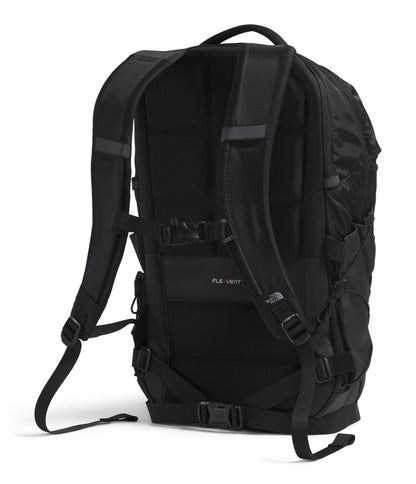 The North Face Borealis Commuter Laptop Backpack - Water Repellent, Laptop Sleeve, Large Main Compartment, TNF Black U Borealis Patch/TNF White, One Size