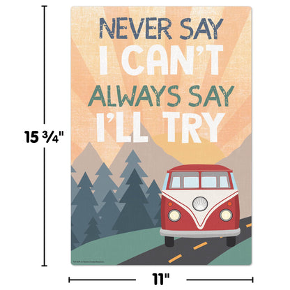 Teacher Created Resources Moving Mountains Road Trip Positive Sayings Educational Poster Pack (TCR9229)