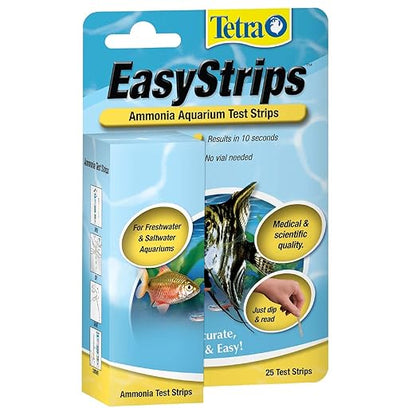 Tetra Non-Toxic Ammonia Test Strips - 100 Count (Pack of 10)