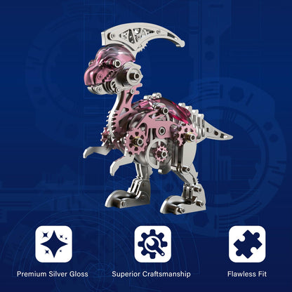 3D Metal Puzzles for Adults,Mechanical Dinosaur,Steel Dinosaur Series DIY 3D Metal Model Kits,Home Decoration Art Handicrafts Gifts Toys