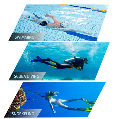 Snorkel mask Snorkeling Set for Adults and Youth, Diving mask and Full Dry Snorkel Swim Googles is Suitable for Snorkeling, Dive Scuba Diving, Swimming (Black+Pink（2 Set）)