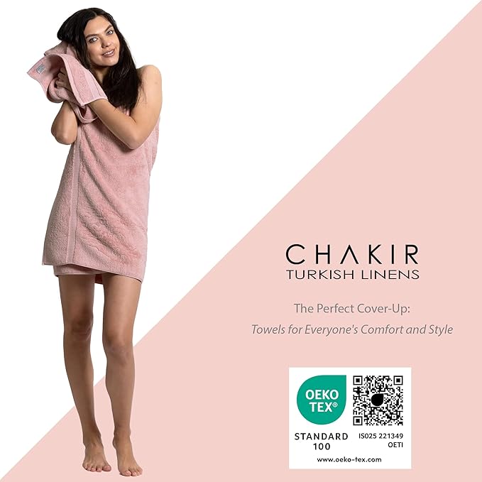 Chakir Turkish Linens, 100% Cotton Premium Quality Turkish Bath Sheets