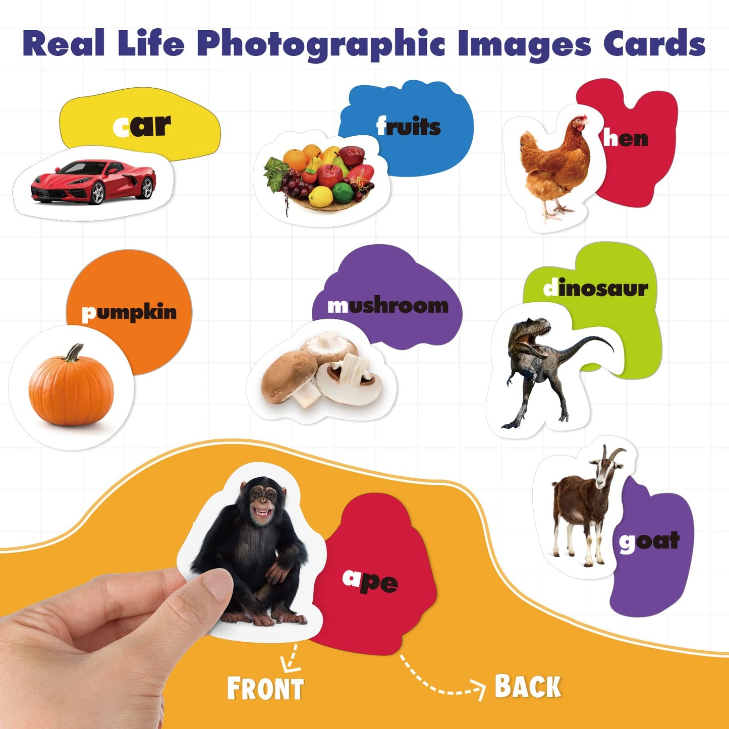 Joyreal 271 PCS Alphabet Learning Toys for Toddlers 3-5, 26 Alphabet Soup Sorters with 245 Flash Cards, Montessori Preschool Classroom Must Haves, Early Letter Sounds Recognition Activities