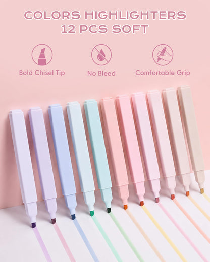 XKDOUS 60 Pcs Bible Study Supplies, Bible Study Kit for Women, Bible Journaling Supplies with Spiral Notebook Journal, Bible Tabs, Pen Case and More, Bible Highlighters and Pens No Bleed for Books