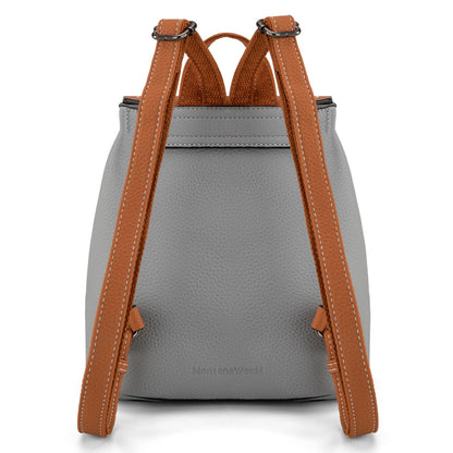 Montana West Small Backpack Purse for Women Vegan Leather Mini Womens Backpack Cute Convertible Shoulder Bag