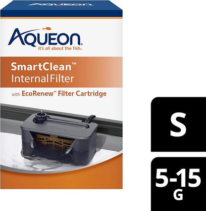 Aqueon QuietFlow Internal Filter with SmartClean Technology, Small