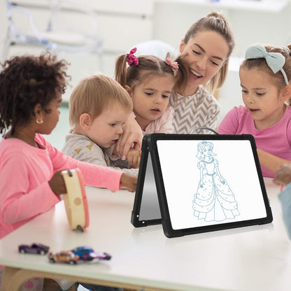 H-Qprobd Small Dry Erase White Board - 16"x 12" Double Sided Mini Foldable Magnetic Desktop whiteboard for Drawing, Teacher Instruction and Meeting Discuss