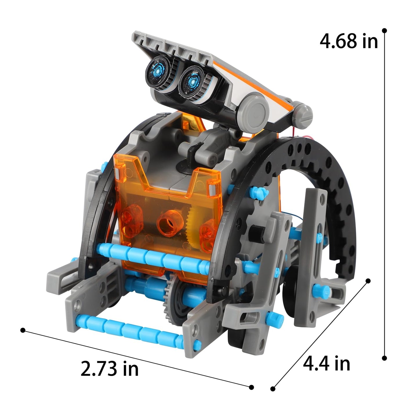 Lucky Doug Solar Power Robot Building Kits Toys for Boys Girls Ages 8-13, STEM Kit Gifts for Kids 8 9 10 11 12 13 Years, DIY Educational Science Building Robotic Set Gifts for Teenagers