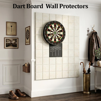 Large Felt Bulletin Board for Walls: 6-Pack Black Cork Board Alternative 11.8x11.8 Inch Peel and Stick Pin Board Wall Decor for Home Organization, Office Memo Board, Self-Adhesive Wall Tiles