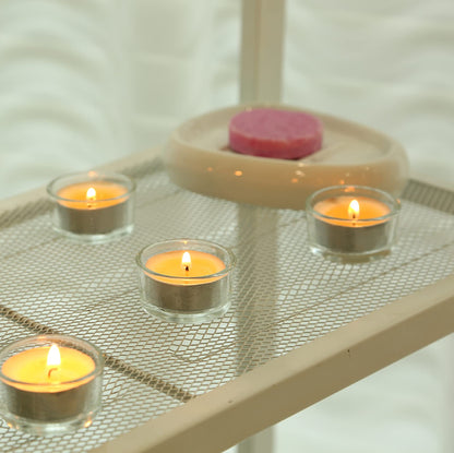 GOLDEAL 30 PCS Small Clear Glass Tealight Candle Holders,Tealight Holders Bulk Use for Weddings Parties Dinner,for 1.5" Tealight. as Well as Candle Mould…