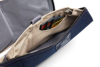 Bellroy Tech Kit, tech Accessories Zip Pouch (Power Bank, Phone Charger, Cables, Earbuds) - Navy