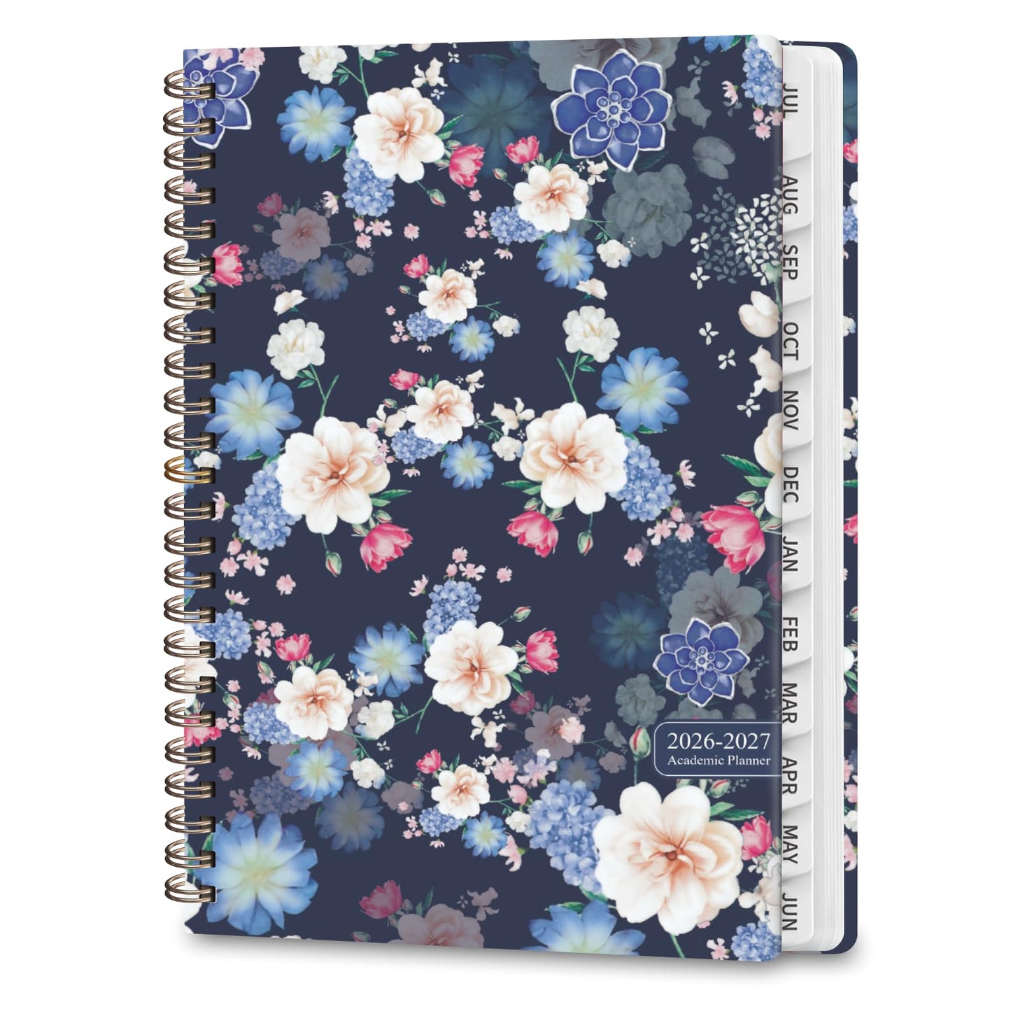 Planner 2026-2027, Weekly and Monthly Academic Planner, July 2026 - June 2027, Hardcover Calendar Agenda Book for School Year Planning, School Supplies for Teacher and Student, A5(6.3'' x 8.5'')