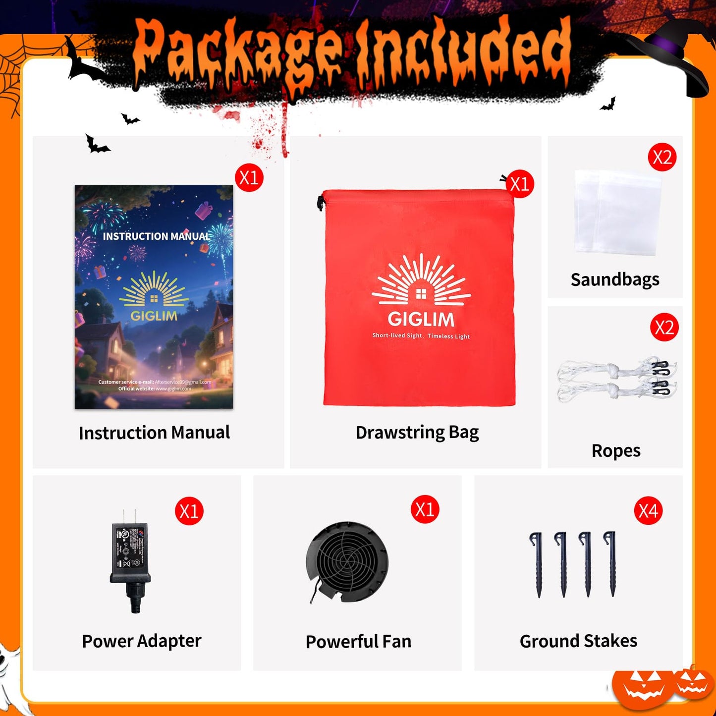 【2025 Latest Release】Halloween Inflatables Ghost Outdoor Decorations 5FT Ghost Pumpkin Inflatable with Build-in 2 LED Ghost Blow Up Yard Decoration Cute Ghost Blowup Decor for Party Garden Lawn