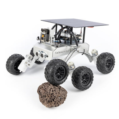SunFounder GalaxyRVR Mars Rover STEM Kit for Arduino, Compatible with Uno R3, Rocker-Bogie Suspension,Scratch,C,Camera, FPV, Rechargeable Battery, for Students, Educators, Engineers