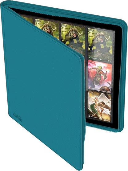 Ultimate Guard Zipfolio 480 – 24 Pocket XenoSkin (Quadrow) Petrol