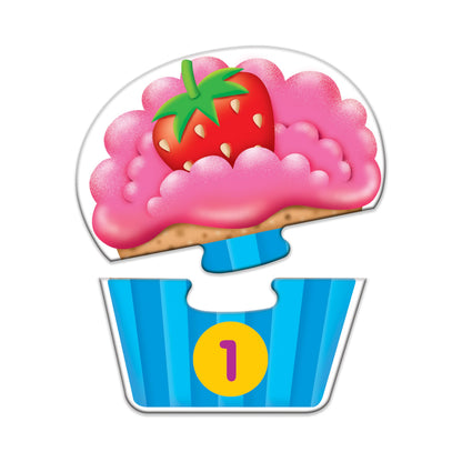 The Learning Journey: My First Match It - Counting Cupcakes- 15 Piece Self-Correcting Matching Puzzles - First Learning Toys for Toddlers 2-5 - Award Winning Toys