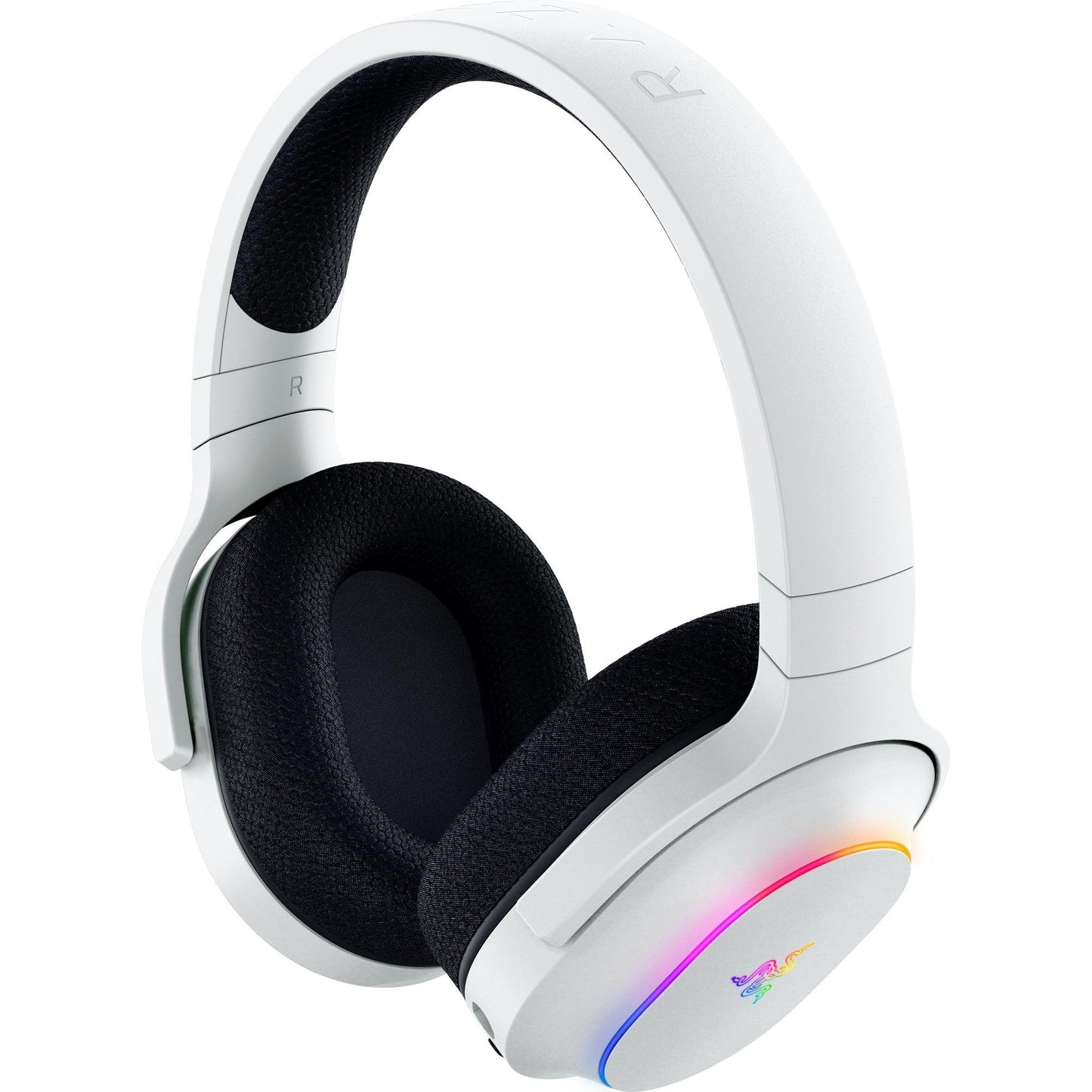 Razer Barracuda X Chroma Wireless Gaming Headset: 2.4GHz Wireless & Bluetooth - Lightweight - Chroma RGB - 40mm Drivers - Cardioid Mic - 70 Hr Battery - for PC, Mac, PS5, Switch 2, Smartphone - White