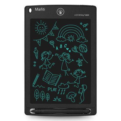 mafiti 10 Pack LCD Writing Tablet 8.5 Inch Electronic Drawing Pads for Kids Portable Ewriter Doodle Board Black