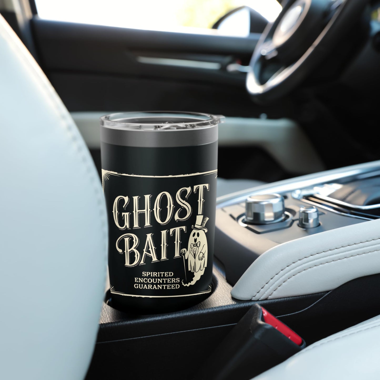 Ghost Bait Paranormal Investigator Ghost Hunting Halloween Stainless Steel Insulated Tumbler