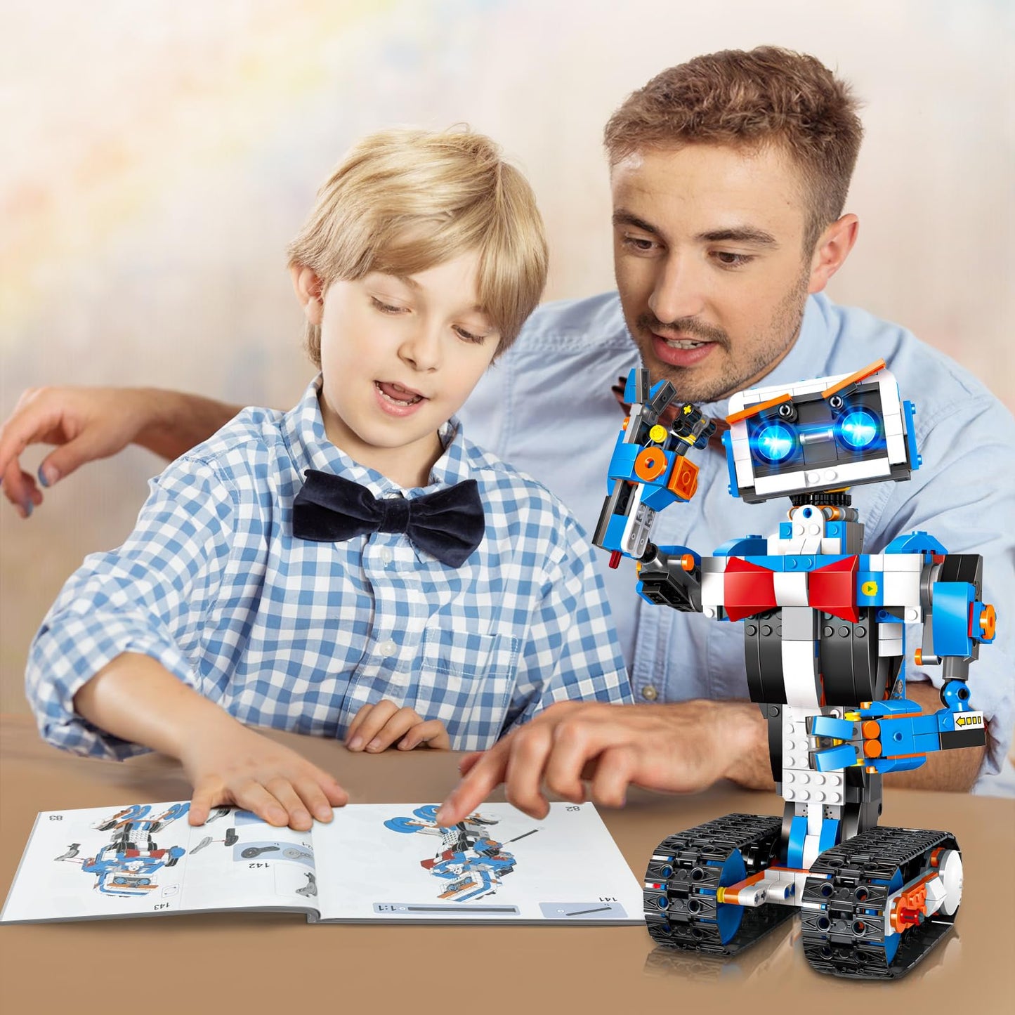 anysun STEM Robot Building Kit for Kids 8-12, App & Remote Control Robot Toys, Birthday Gift for Kids 6 7 8 9 10 11 12+ Years Boys and Girls