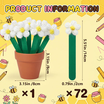 Chunful 72 Flip Name Sticks with Storage Pot Talking Flip Name Stick Counting for Classroom Back to School Management Teacher Essential Student Grouping Tally Educational and Learning Supply(Elegant)