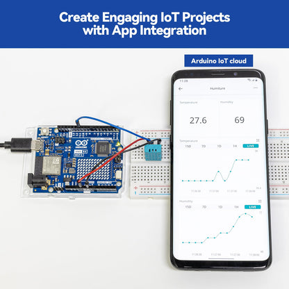 SunFounder Elite Explorer Kit with Original Arduino Uno R4 WiFi, RoHS Compliant, Bluetooth IoT ESP32 IIC LCD1602 OLED, Super Starter Kit, Online Tutorials & Video Courses for Beginners & Engineers