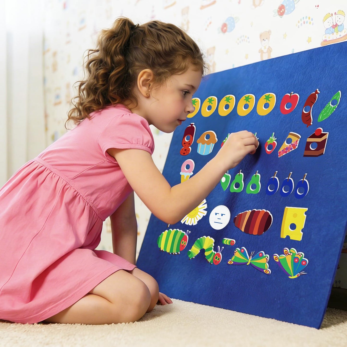 Thryvomniq Fairy Tales Felt Board Story Sets Preschool Children Early Learning Toddler Interactive Toys Storytelling Activities Role Play