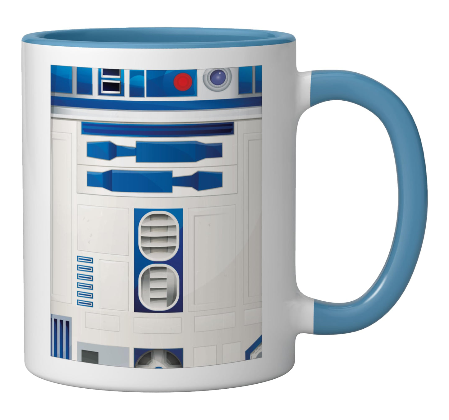 Star Wars R2-D2 Halloween Ceramic Mug, Blue/White