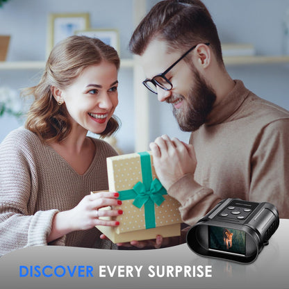 Gifts for Men and Teen Boys,Night Vision Goggles,Night Vision Binoculars,32GB Card Included, Photo/Video Capture,Outdoor Tools for Education, Wildlife Watching,Birthday Gifts for Boy,Men,Gift for Dad