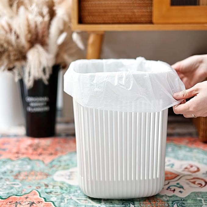 4 Gallon Small Trash Bags, Transparent