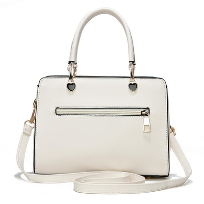 Xiaoyu Fashion Purses and Handbags for Women Elegant Crossbody bag Ladies Top Handle Satchel Shoulder Bags 2-Piece Set Small Totes (White2)