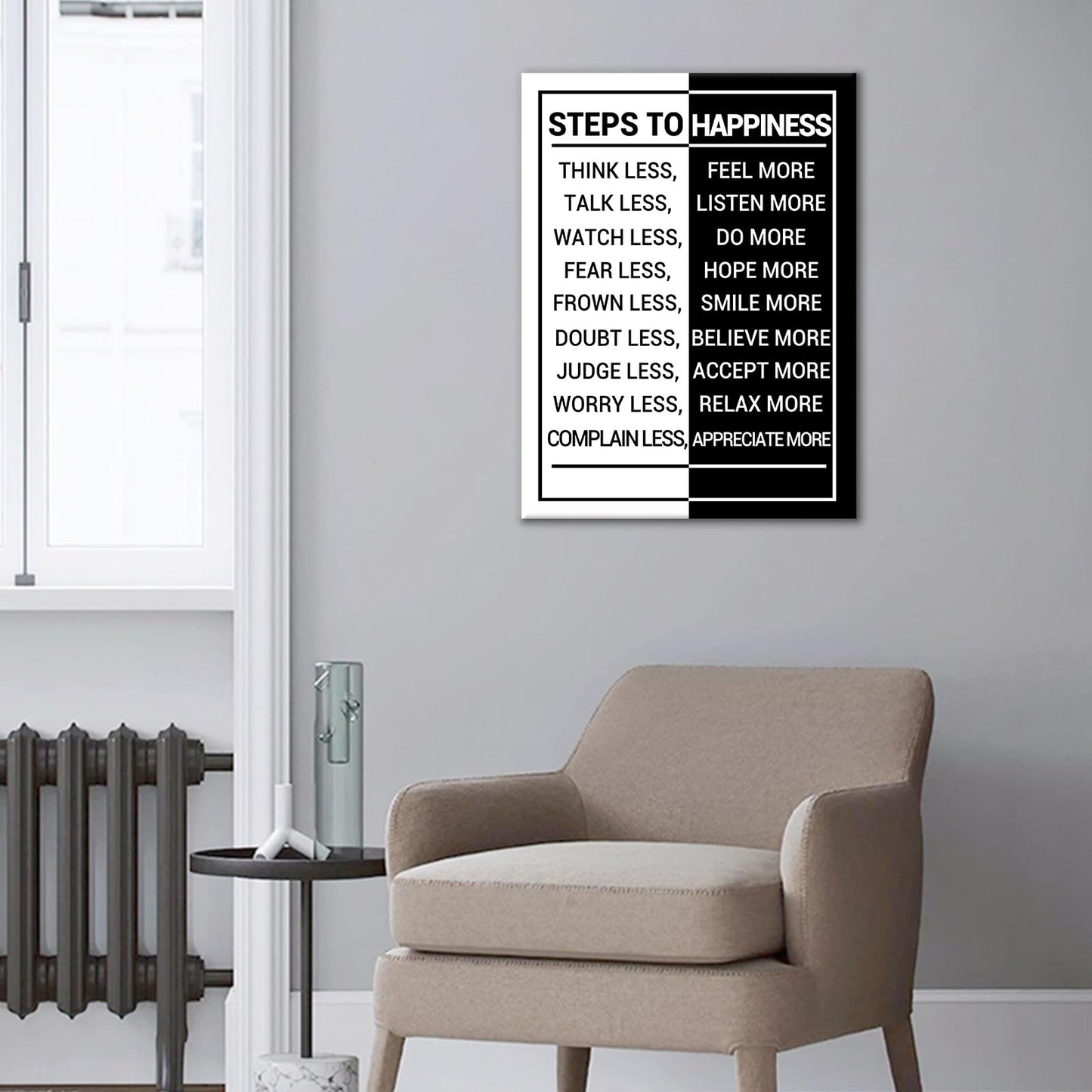 Inspirational Canvas Wall Art Office Decor Picture Painting Motivational Entrepreneur Quotes Poster Print Artwork for Modern Home Workplace Gym Bedroom Classroom Stretched and Framed [18''Wx24''H]