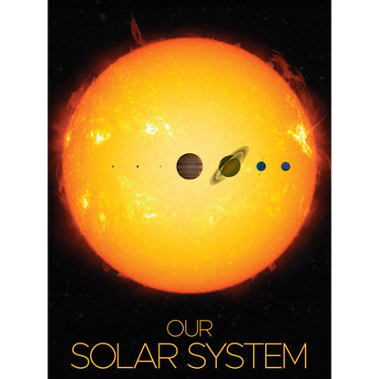 Artery8 NASA Our Solar System Planets and Sun Size Comparison Unframed Wall Art Print Poster Home Decor Premium