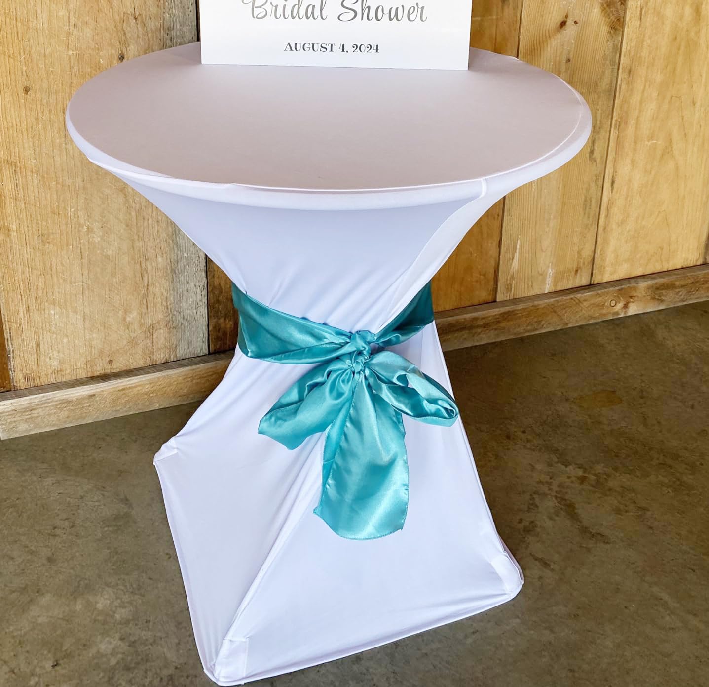 Satin Chair Sashes Bows 50 Pack Universal Polyester Chair Ribbons for Wedding Anniversary Retirement Party Birthday Engagement Banquet Graduation Outdoor Events Decor (Pink, 50 pcs)