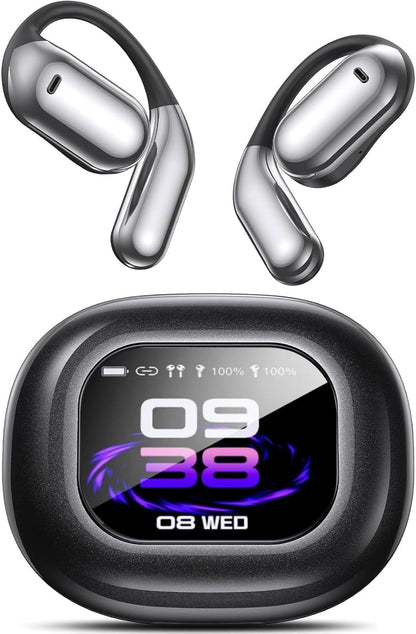 AI Language Translation Earbuds, OWS LCD Touchscreen Real-Time Translator for 144 Languages & Accents Includes Free Subscription Translation Device Earphones for Travel Business Learning, Black 7