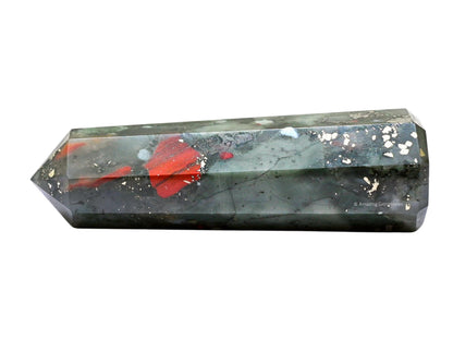 Amazing Gemstone African Bloodstone Crystal Towers ~ Natural Healing Crystal Point Obelisk for Reiki Healing and Crystal Grid (2" to 3" Inch)
