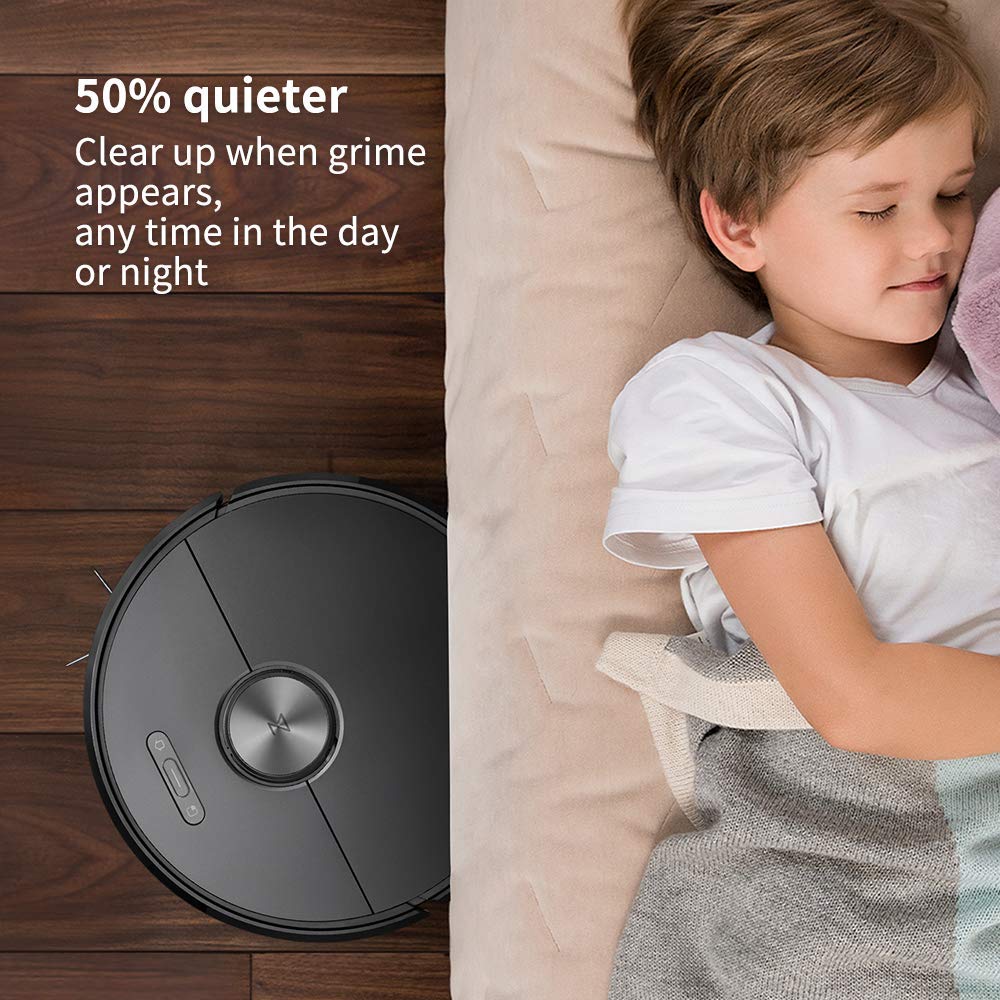 roborock Q7 L5 Robot Vacuum and Mop Combo, 8,000Pa Suction, Upgraded from Q5 Pro, Dual Anti-Tangle System, LiDAR Navigation, Multi-Level Mapping, Self-Charging Robotic Vacuum Cleaner, Black