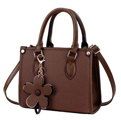 Small Crossbody Bags for Women Mini Leather Shoulder Satchel Purses Top Handle Tote Handbags with Adjustable Strap for ladies