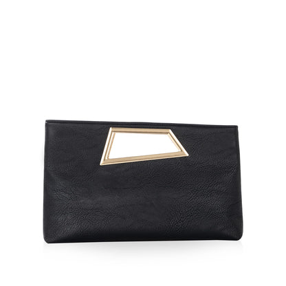 Coucoland Clutch Purse for Women - Evening Bags PU Leather Glitter Fashion Purse Handbag for Wedding Party Daily (1-Black)