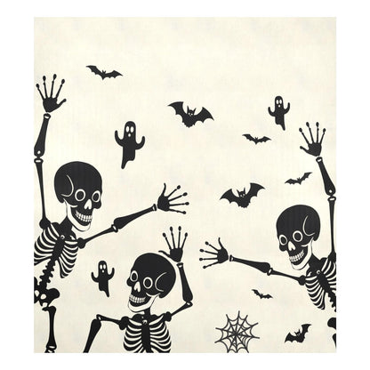 Halloween Skeleton Dishwasher Magnet Cover Panel,Skull Ghost Magnetic Dishwasher Covers Refrigerator Sticker Decal Halloween Decorative Washing Machine Cover for Home Kitchen,23x26in