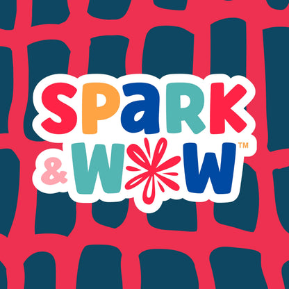 Spark & Wow Wooden Magnets | Dinosaurs | Magnets for Kids Ages 2+ | Open-Ended Play | Adhere to Fridges, Whiteboards and More