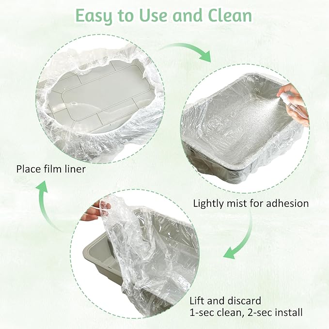 Tfwadmx 30 PCS Disposable Bird Cage Liner Bags 34'' x 22'' Plastic Parakeet Cage Tray Liners Oversized Plastic Tray Covers for Birdcage Parrots Cockatiels