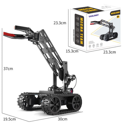 Robotic Arm Kit, Science Projects for Kids Ages 8-12, Cool Electronic Robot Kit for Boys & Girls to Learn Programming/Techology, Educational Toy Building Kits for Beginners, Xmas Birthday Gift.