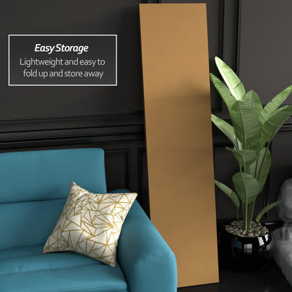 6 ft. Tall Brown Temporary Cardboard Folding Screen - 4 Panel